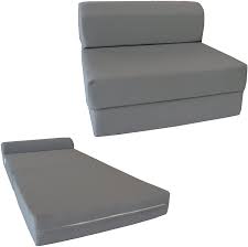 213 folding futon chair products are offered for sale by suppliers on alibaba.com, of which living a wide variety of folding futon chair options are available to you, such as modern, european, and. Amazon Com D D Futon Furniture Gray Sleeper Chair Folding Foam Bed 6 X 48 X 72 Inches Studio Guest Beds Sofa Kitchen Dining