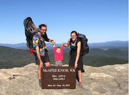 Couple Becomes First To Finish Appalachian Trail With Baby In Tow Thru Hiking Appalachian Trail Appalachian Trail Hiking