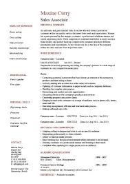 Resume format choose the right resume format for your needs. Sales Associate Resume Selling Examples Sample Retail Store Merchandising Skills Work