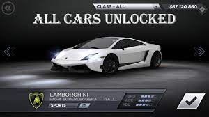 Need for speed ​​most wanted (mod, money / unlocked): Need For Speed Most Wanted Mod V1 3 69 Apk Unlimited Money All Cars Unlocked Youtube