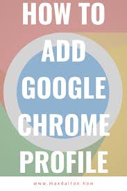 How To Add Google Chrome Profile In 2020 Chrome Apps Google Chrome Ads