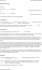 Kündigen sie ihre wohnung mit unserem muster kündigungsschreiben und vergessen sie kein detail dank unserer checkliste. Mustervertrag Gewerbemietvertrag Pdf Free Download