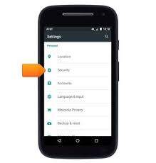 · in the first step push the power button for a couple of seconds and select restart. Motorola Moto E Xt1527 Set Or Change Password Security At T