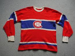 Shop canadiens jersey deals on official montreal canadiens jerseys at the official online store of the national hockey league. Vintage 1930s Montreal Canadiens Knitted Wool Jersey Ebay