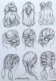 Pin By Kamar On Cabeza Hair Sketch How To Draw Hair Hair Art
