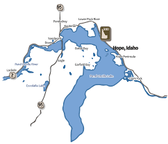 Located right beside one of the most beautiful lakes in idaho, hope contains beautiful and expansive waterfront views. Welcome To Hope Idaho All Information Links And Maps