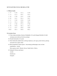 Contoh soal ekonomi kelas x semester ganjil beserta jawabannya (lengkap). Contoh Soal Ski Kelas 7 Semester 2 Dan Kunci Jawaban Revisi Ops Sekolah Kita