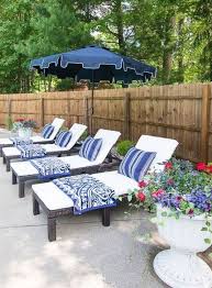 Navy And White Pool Furniture Decoratingideas Decorstyles In 2020 Pool Patio Furniture Costco Patio Furniture Patio