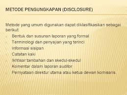 Pengetahuan bermakna tak terorganisasi (arbitraly meaningful knowledge) sebagai. Bab Xiv Pengungkapan Laporan Keuangan Tujuan Umum Pelaporan