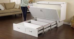 Nantucket murphy bed white queen chest with charging station and coolsoft mattress. A Cabinet That Transforms Into A Bed Murphy Bed Chest