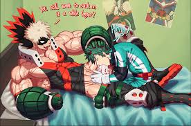 Post 2979208: biribeast Izuku_Midoriya Katsuki_Bakugo My_Hero_Academia