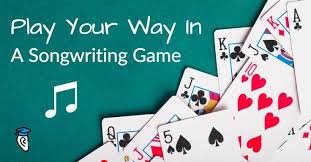 Play Your Way In A Songwriting Game Songwriting Played Yourself Games For Kids
