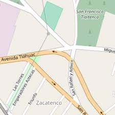 Este mapa político de tláhuac es un archivo de tipo gif. Colonia Zacatenco 13440 Tlahuac Distrito Federal
