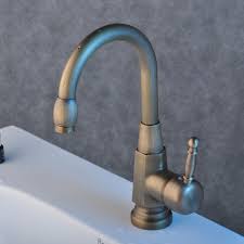 antique brass single handle centerset