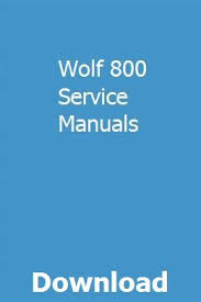 Wolf 800 Service Manuals Owners Manuals Clio 172 Manual