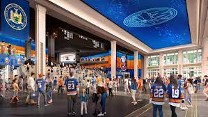 The new york islanders moved one step closer to breaking ground on their new belmont park arena project after receiving state board approval on thursday. The Islanders Broke Ground On Their Arena Here S What It Will Look Like