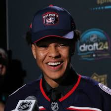 Blue Jackets' Cayden Lindstrom Progressing, Still Ways Off From Playing