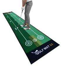 How should i practice my indoor putting? Ahwz Golf Putting Green Mat Golf Putting Mats Indoor Putting Green Golf Hitting Mat Buy Online In Faroe Islands At Faroe Desertcart Com Productid 192325449