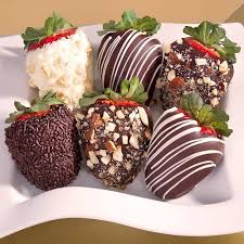 Chocolate Covered Strawberry Tower Nuts About Chocolate Covered Strawberries 6 Berries Chocolate Covered Strawberries Chocolate Covered Fruit Food