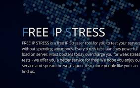 His power is very high and his attack methods are very good, most of their attack methods and web source are coded by the team themselves, unlike most web stressers on the market that use public codes. Free Ip Stresser