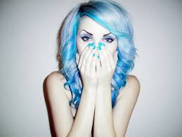How To Dye Your Hair Blue At Home Without Chemical Dyes Hair Pictures Blue Hair Hair