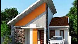 Bahkan yang paling menarik sekarang adalah rumah subsidi pemerintah dibanderol dengan harga sangat miring. Desain Rumah Minimalis Dengan Atap Miring Youtube