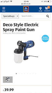 aldi paint sprayer 40 well spent decorating buildhub