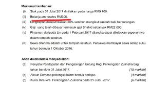 Penyata pengasingan untung rugi bagi tahun berakhir 31 disember 2010. Akmal Fathi ×'×˜×•×•×™×˜×¨ Soalan Macam Ni Boleh Pakai B Plus D Minus