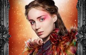 Tiger Lily Eyes But With Tribal Tattooing Around Forehead And Eyes