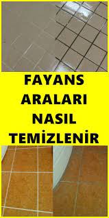 Banyo fayansları nasıl temizlenir ? Fayans Aralari Nasil Temizlenir Clean Tile Cleaning Cleaning Household