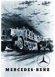 Circuito di milano at monza 1926. Ww2 German Wehrmacht Mercedes Benz Poster Ebay