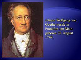 Als goethe im april 1788 die heimreise nach weimar antritt, hat er zwei vollendete theaterstücke im gepäck: Johann Wolfgang Von Goethe Wurde In Frankfurt Am Main Geboren Ppt Video Online Herunterladen