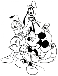 Mickey Mouse Para Colorear Hd