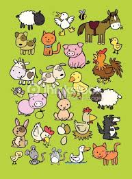 A Huge Collection Of Farm Animal Cartoons Farm Cartoon Cartoon Animals Easy Animal Drawings