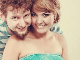 Cheerful young couple portrait — Stock Photo © Anetlanda #82522956