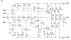 The diagram shows the connections for single 3.3 v supply operation; 300 500w Subwoofer Power Amplifier