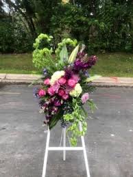 Maybe you would like to learn more about one of these? Sweet Pea S Floral Purple Heart Standing Spray By Sweet Peas Floral
