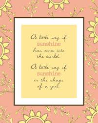  A Little Ray Of Sunshine Girls Print By Cocoelladesigns On Etsy Baby Girl Quotes Baby Girls Nursery Girl Nursery