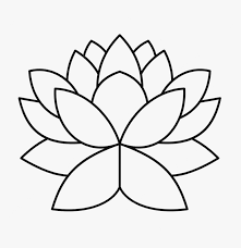 On white background , concept of anti stress. Yvonne Van Den Heuvel Simple Coloring Pages Flowers Hd Png Download Kindpng
