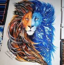 Sick Drawings On Twitter Life Art Lion Painting Lion Art
