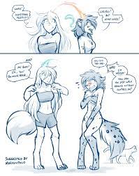 Body Swap - Raine and Kat : r/Twokinds