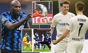 Simak jadwal tv selengkapnya di sini. Inter Milan 2 2 Borussia Monchengladbach Romelu Lukaku Nets Brace Including Last Gasp Equaliser Daily Mail Online