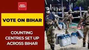 Bihar Election Results Election Commission Sets Up 55 Counting Centres Across The State Youtube