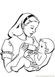Now that i'm a mom i understand—more than ever—that time flies so quickly! Mom And Baby Coloring Pages Clip Art Library