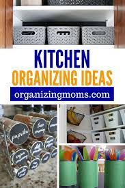 The experts at hgtv.com share tips and tricks for organizing your kitchen cabinets one storage hack at a time. 10 Clever Kitchen Organization And Storage Ideas Kitchen Organization Organization Hacks Home Organization Hacks