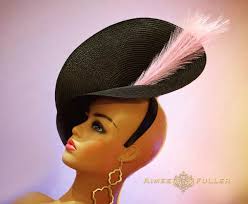 Aimee Fuller Kentucky Derby Fascinator Berry Pink Rose Easter Royal Ascot  Hat