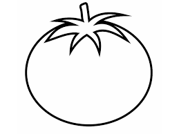Dibujo Tomate Para Colorear