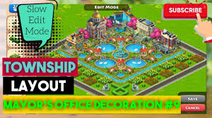 Township is a unique blend of city building and farming for your mobile device! Township Mayor Office Decoration Township Design Ideas Level 65 Nghá»‡ Thuáº­t