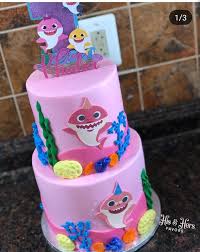 Bizcocho De Baby Shark Pin By Annie Steffens On Shamiyah Baby Shark 2nd Birthday Shark Theme Birthday 2nd Birthday Party For Girl Shark Birthday Cakes