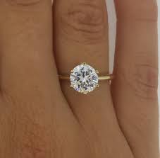 Shop with afterpay on eligible items. 1 Ct Classic 6 Prong Round Cut Diamond Engagement Ring I1 E Yellow Gold 18k Ebay